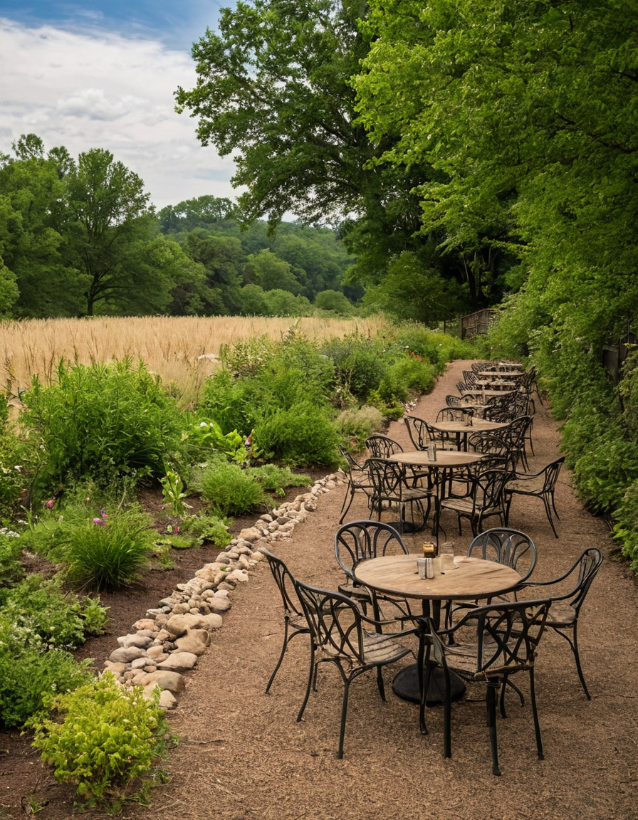 Landscape visual for How should outdoor restaurant seating respond to heat, rain, and wind