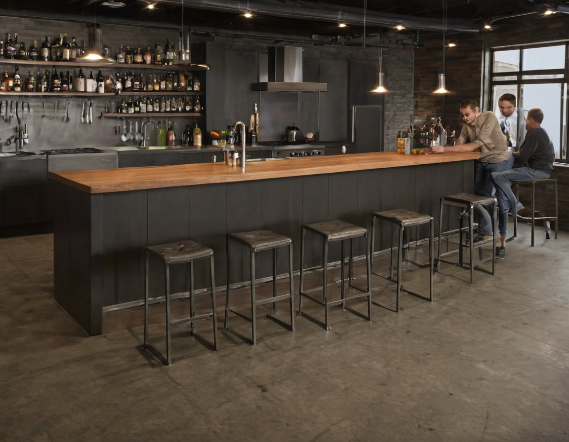 Field questions about metal bar stool fit editorial visual
